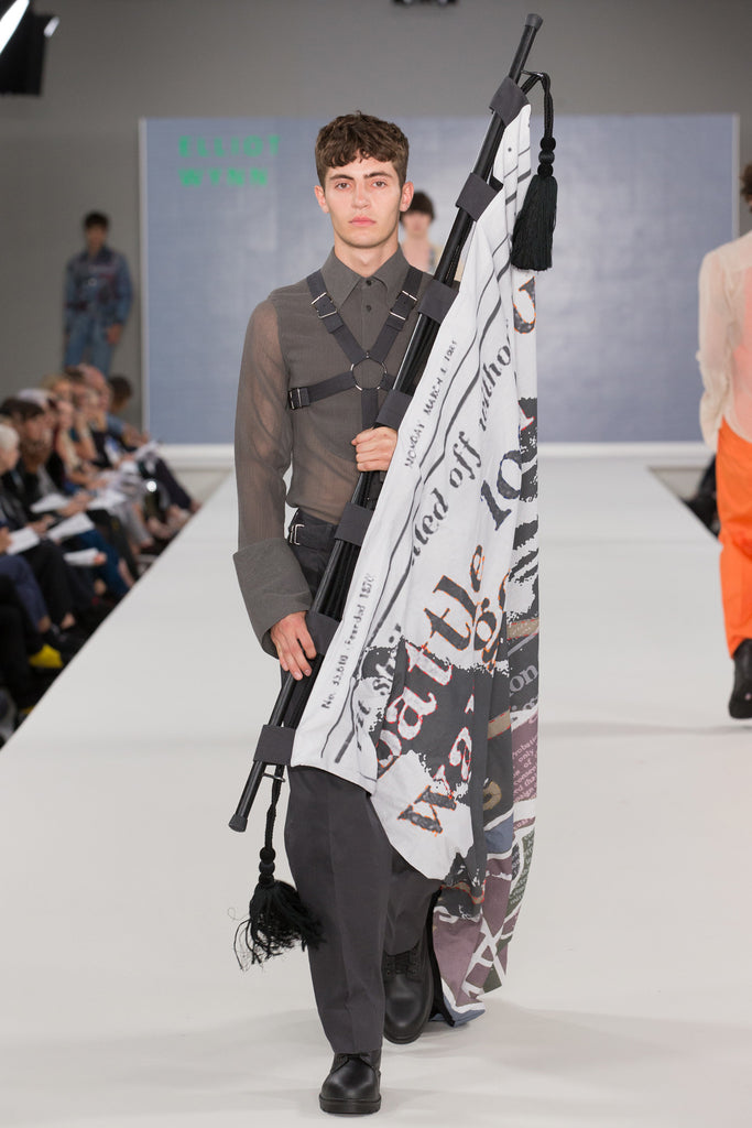 Graduate Fashion Week 2017: University of Brighton Elliot Wynn - Erebus