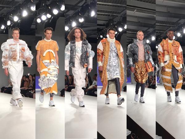 Graduate Fashion Week 2016 Birmingham City University Eliett Parchment - Erebus