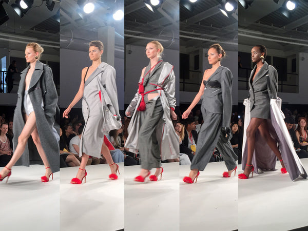 Graduate Fashion Week 2016 Kingston University London Lily Ward-Collins - Erebus