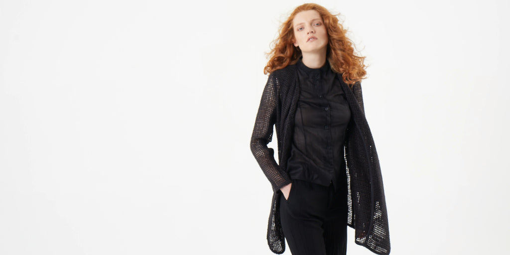 Shop emerging dark luxury slow fashion designer Pavlina Jauss at Erebus