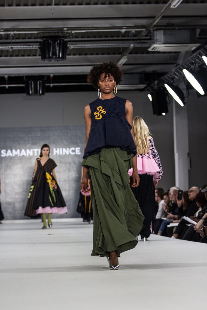 Graduate Fashion Week 2017: Ravensbourne Samantha Hince Photo by Claire Mcintyre - Erebus