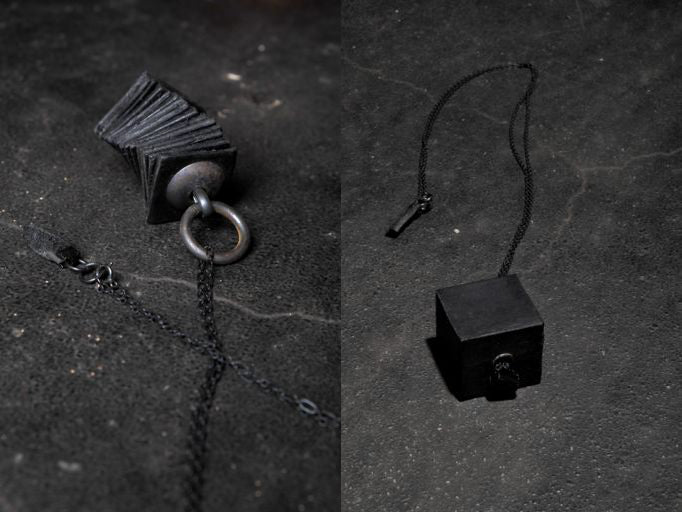 T.A.S Japan Spring Summer 2017 leather necklaces - Erebus