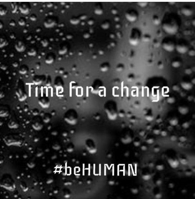 Introduction of #beHUMAN by Saša Maksimiljanović and Šime Eškinje which invites us to become aware and try to become better people at Erebus