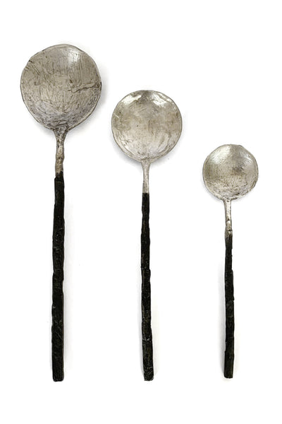 Avant-garde Jewellery Brand OSS Silver Cannibal Dessert Spoon - Erebus