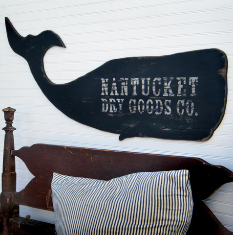 Whale Wall Art Nantucket Whale Design