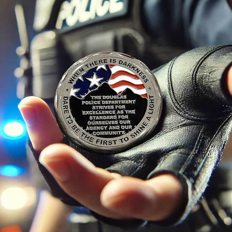 Douglas Police Coin