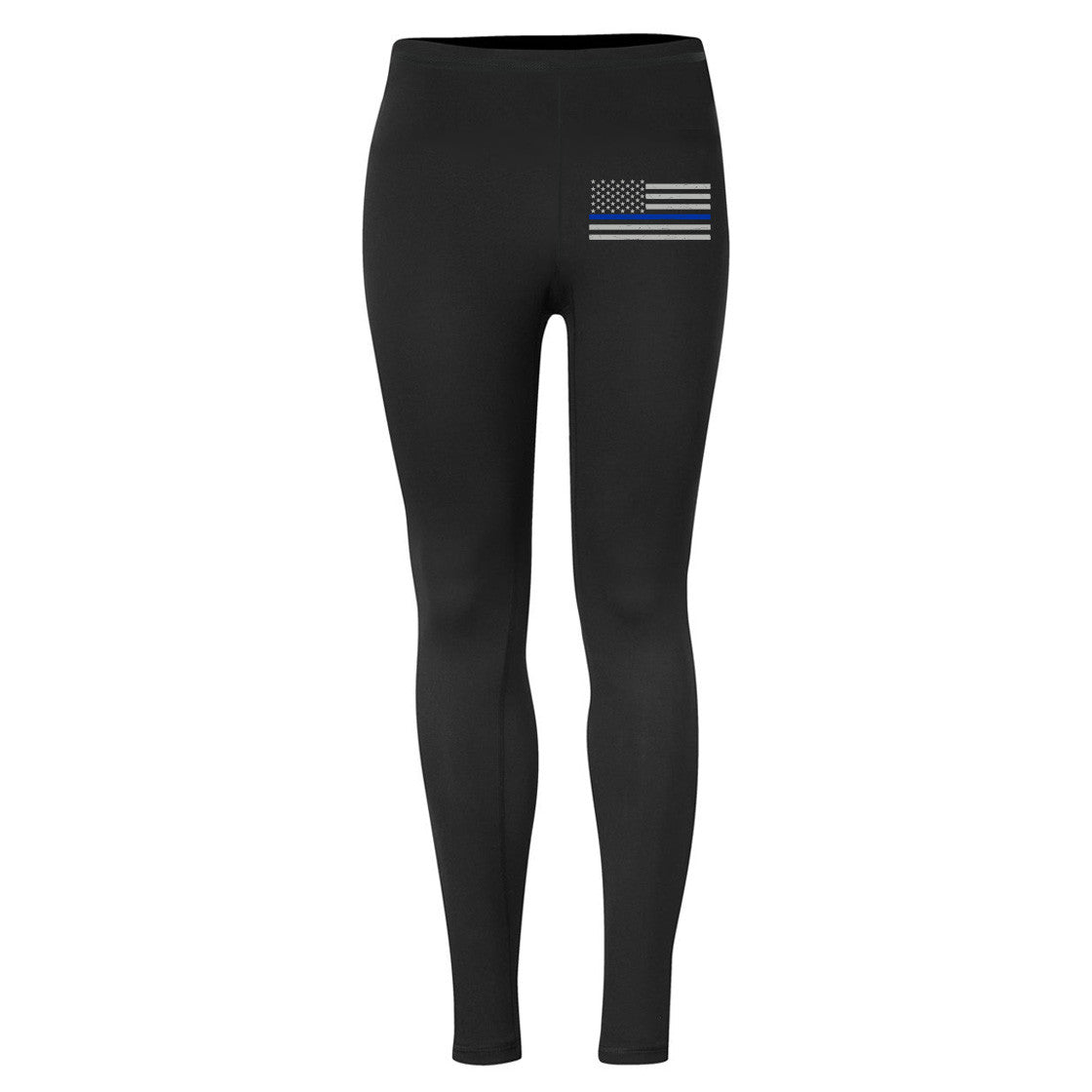 Thin Blue Line Flag Leggings - Classic - Thin Blue Line USA