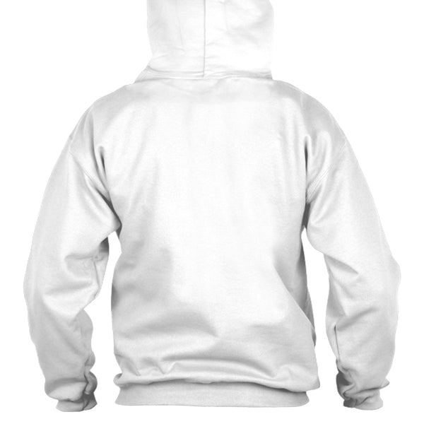 thin white hoodie