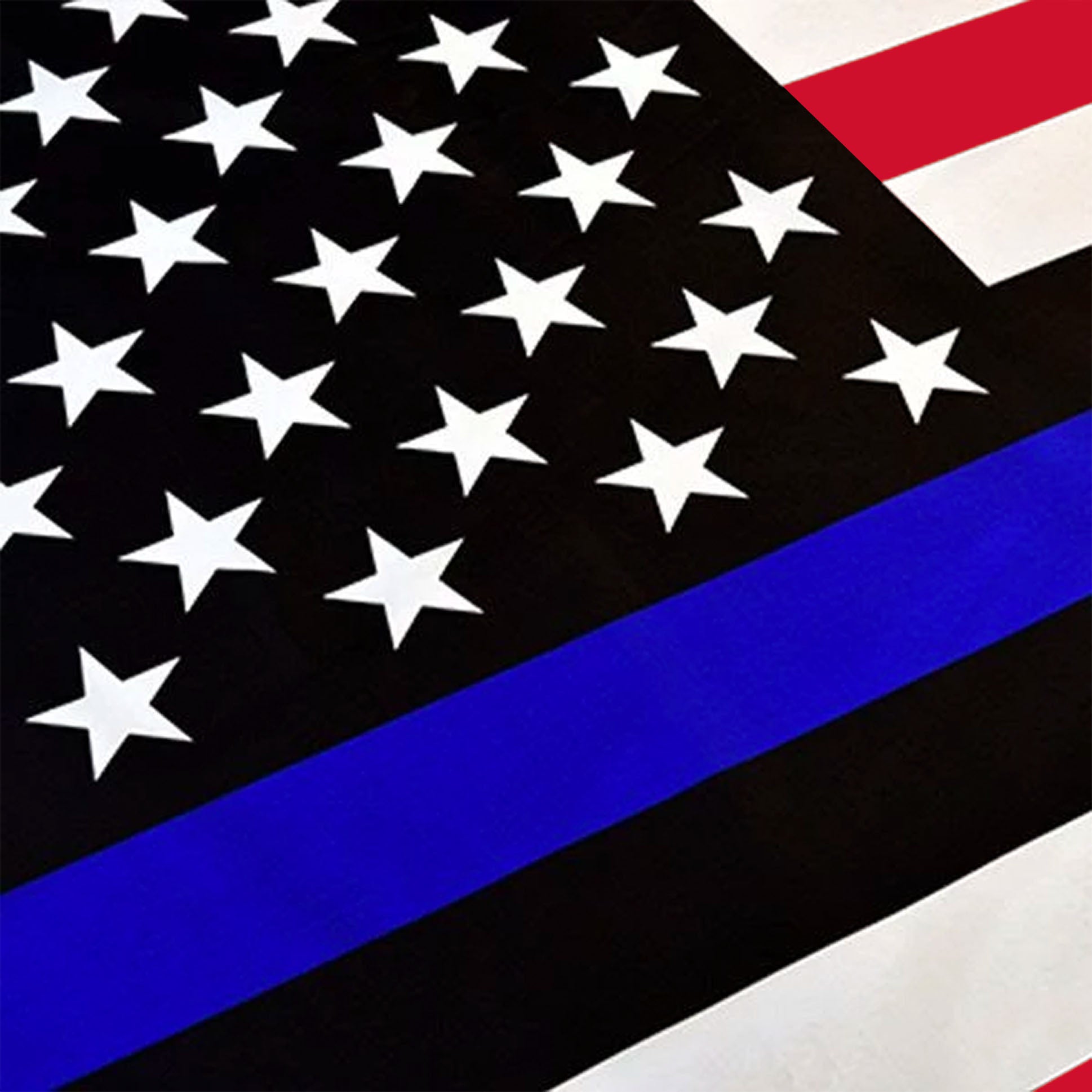 Thin Blue Line American Red White And Blue 3x5 Foot Flag With Grommet