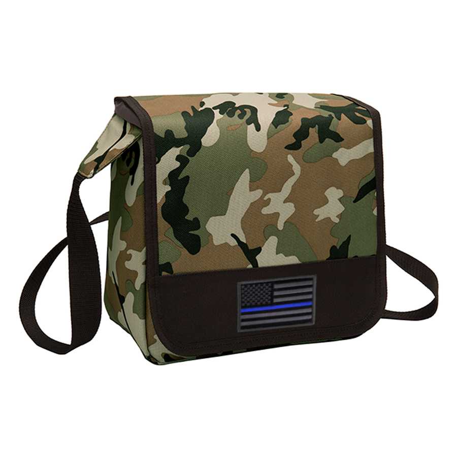 thin blue line lunch bag