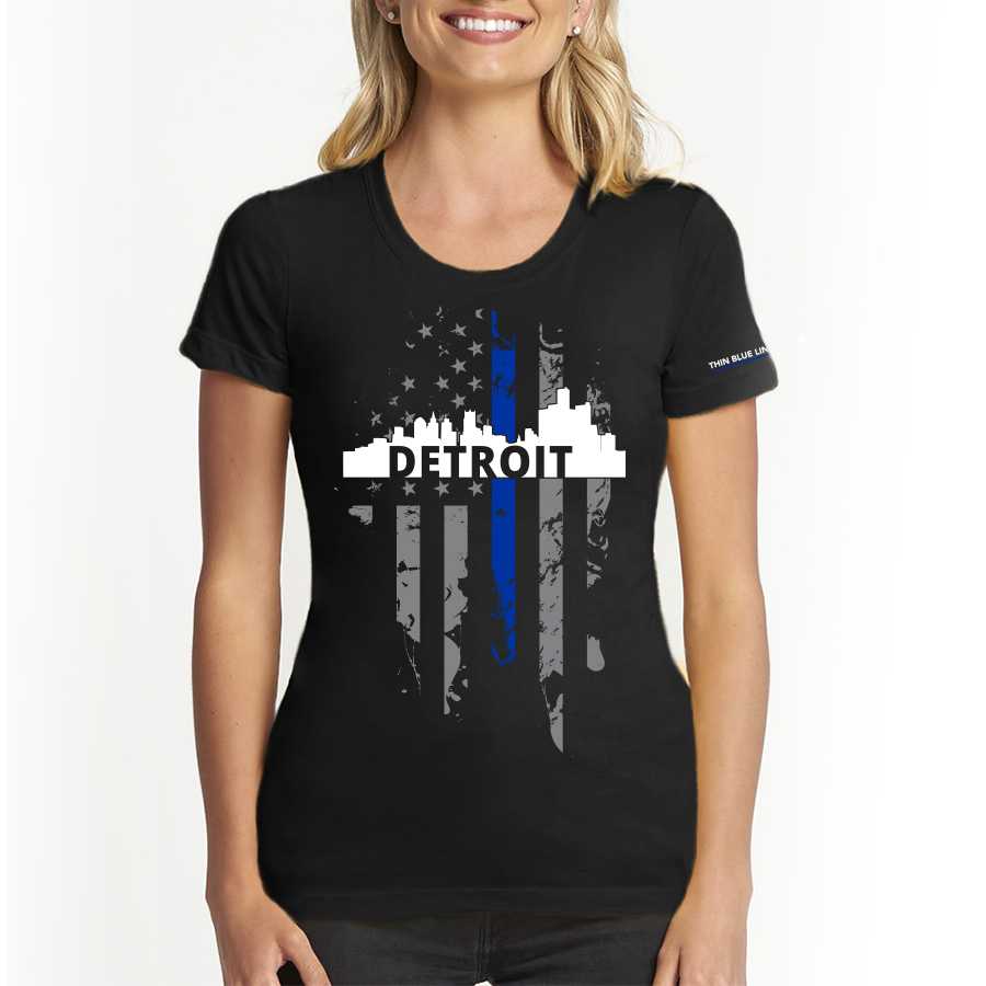 detroit t shirts women's