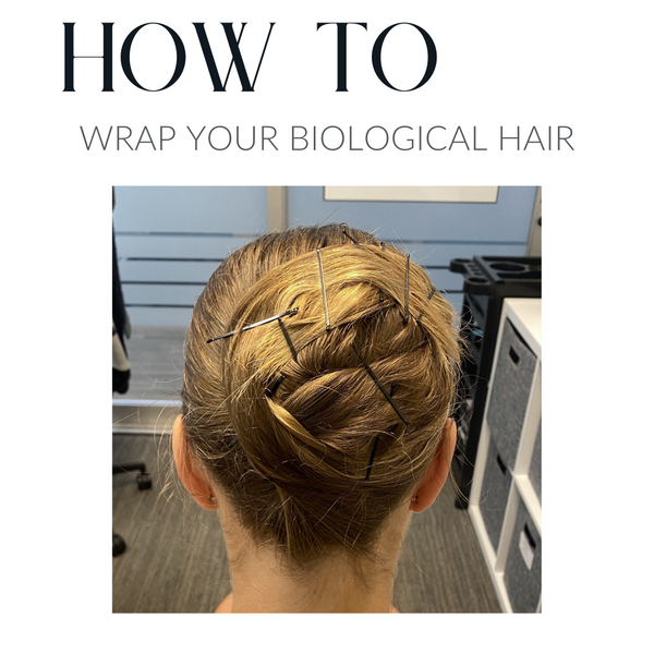 How to Flat Wrap Bio Hair under a Wig Cap