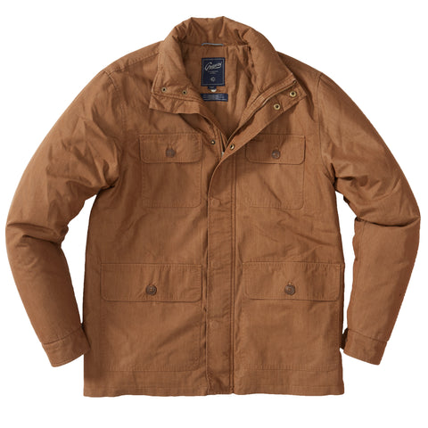 Canvas Field Coat - Saddle – Grayers