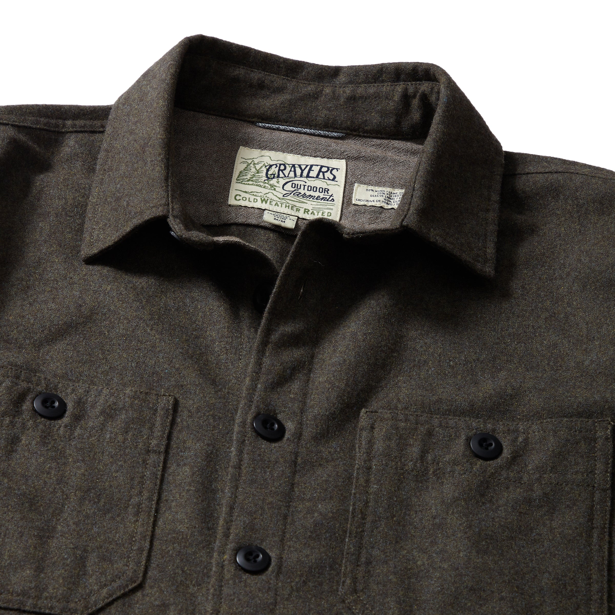 Adirondack Wool CPO Shirt Jacket - Olive