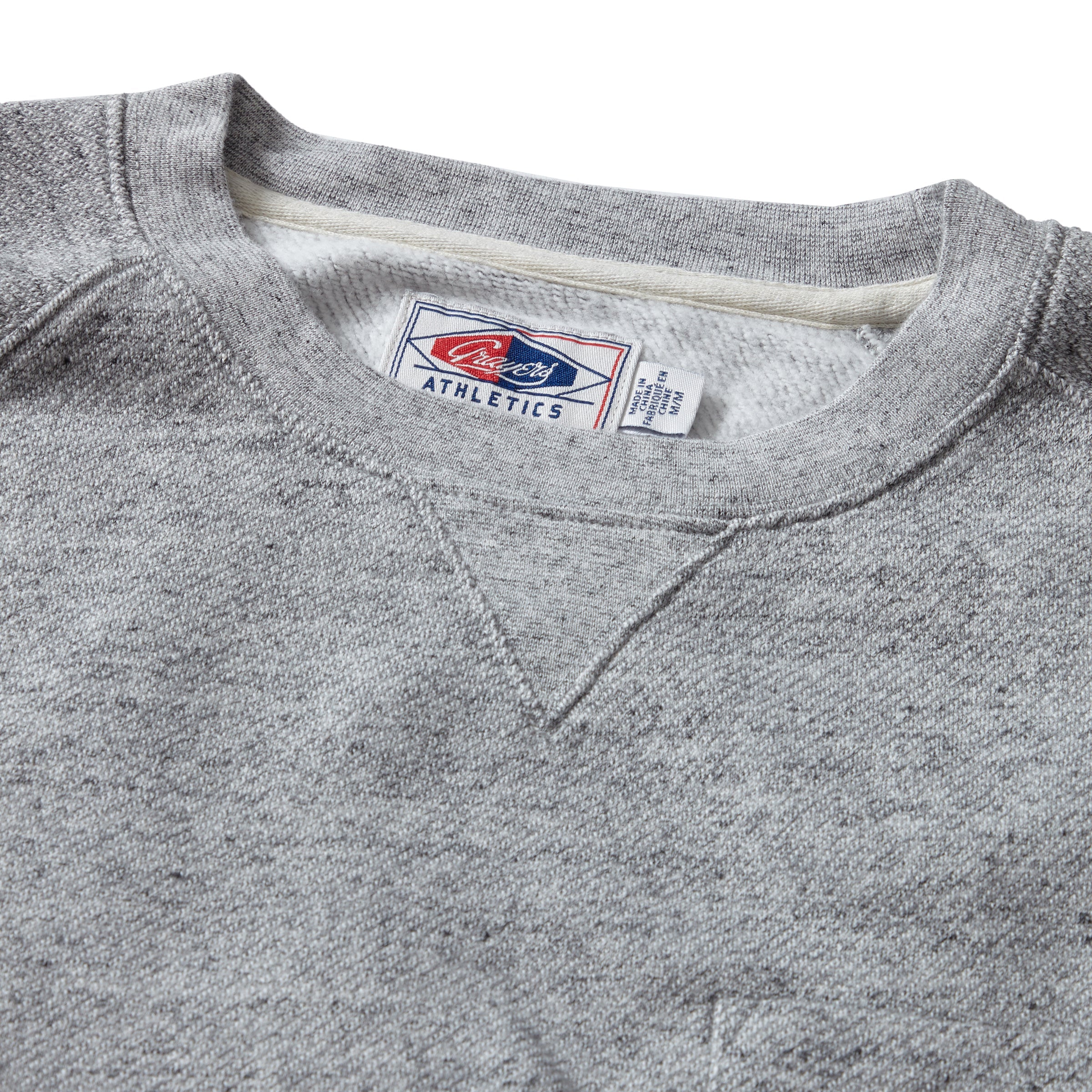 Palmer Athletic Fleece Crew - Gray Marl – Grayers