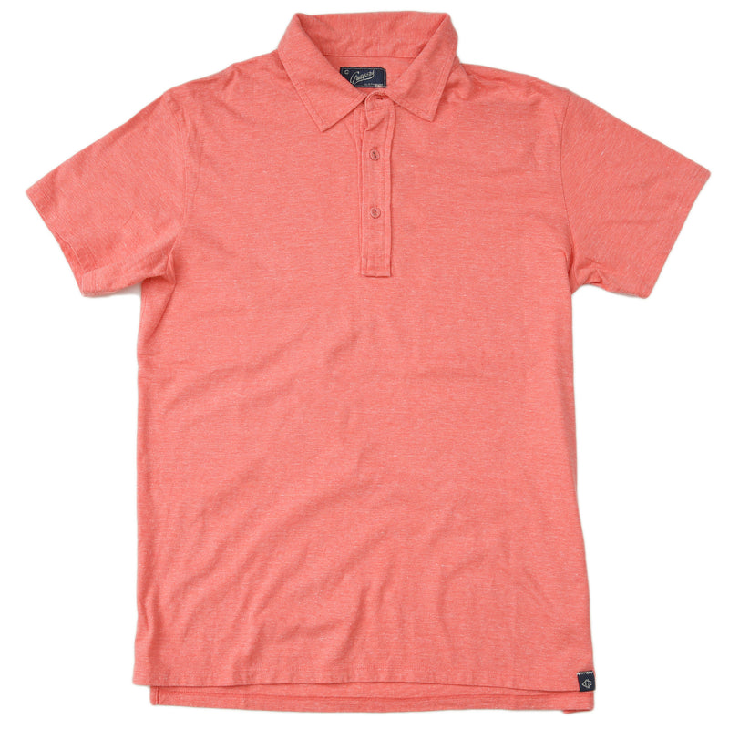 Slub Jersey Polo - Nantucket Red (Final Sale)