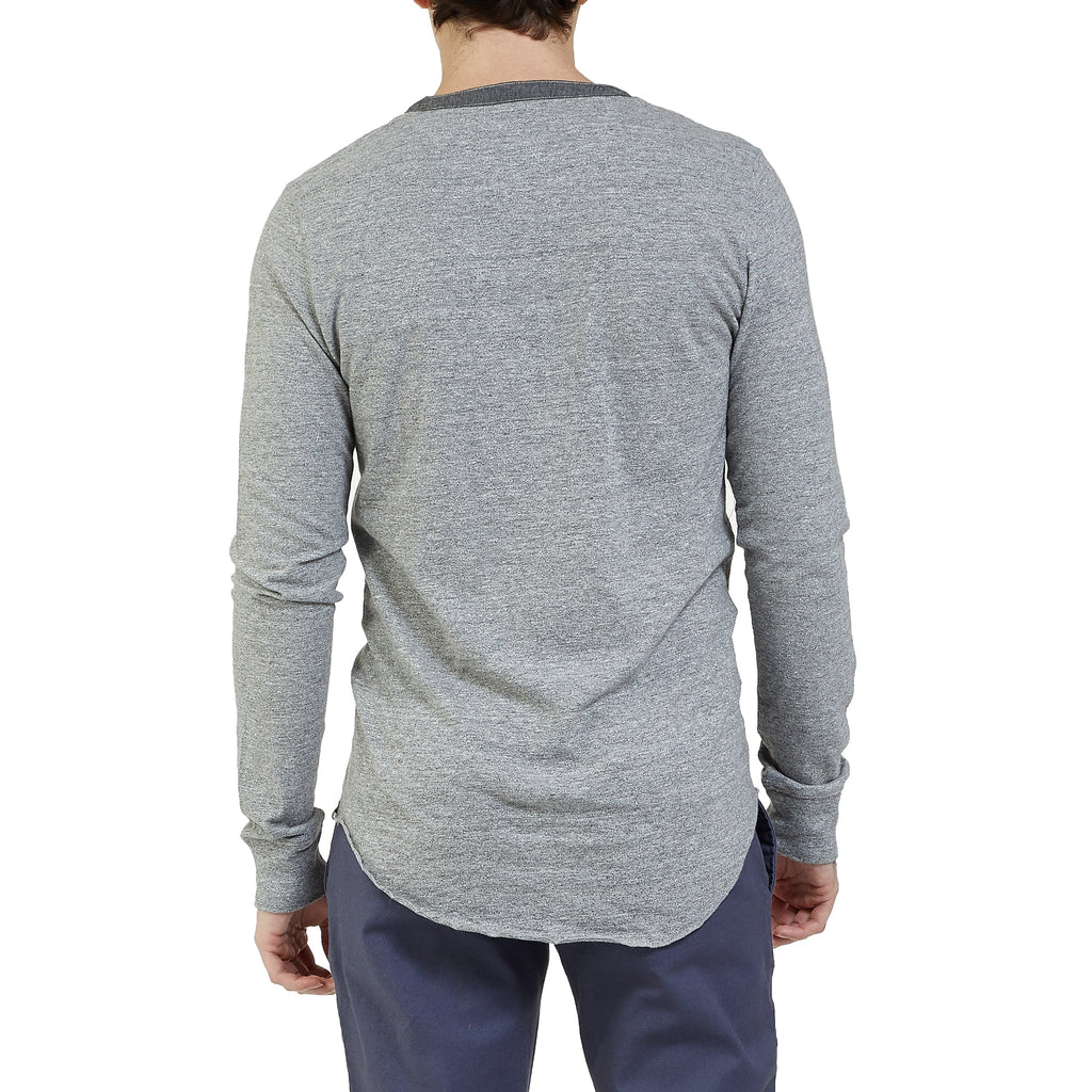 Todd Slub Henley - Gray Heather – Grayers Clothing