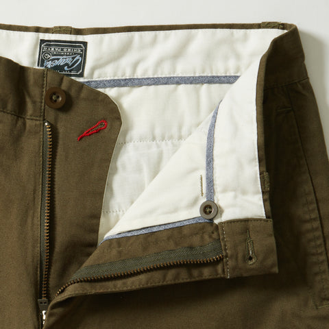 Newport Stretch Modern Fit Chino - Olive