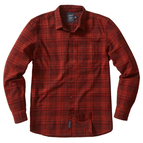 Russet Heritage Flannel - Russet Red