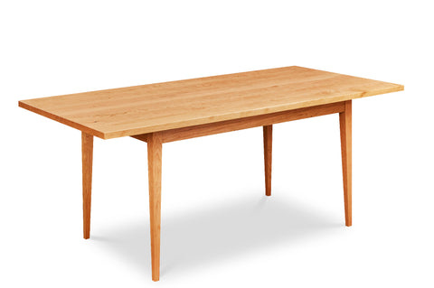 Shaker Heirloom Table with large overhangs in solid cherry 