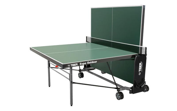 Tiger Expo Outdoor Ping Pong Table Shown in Playback View