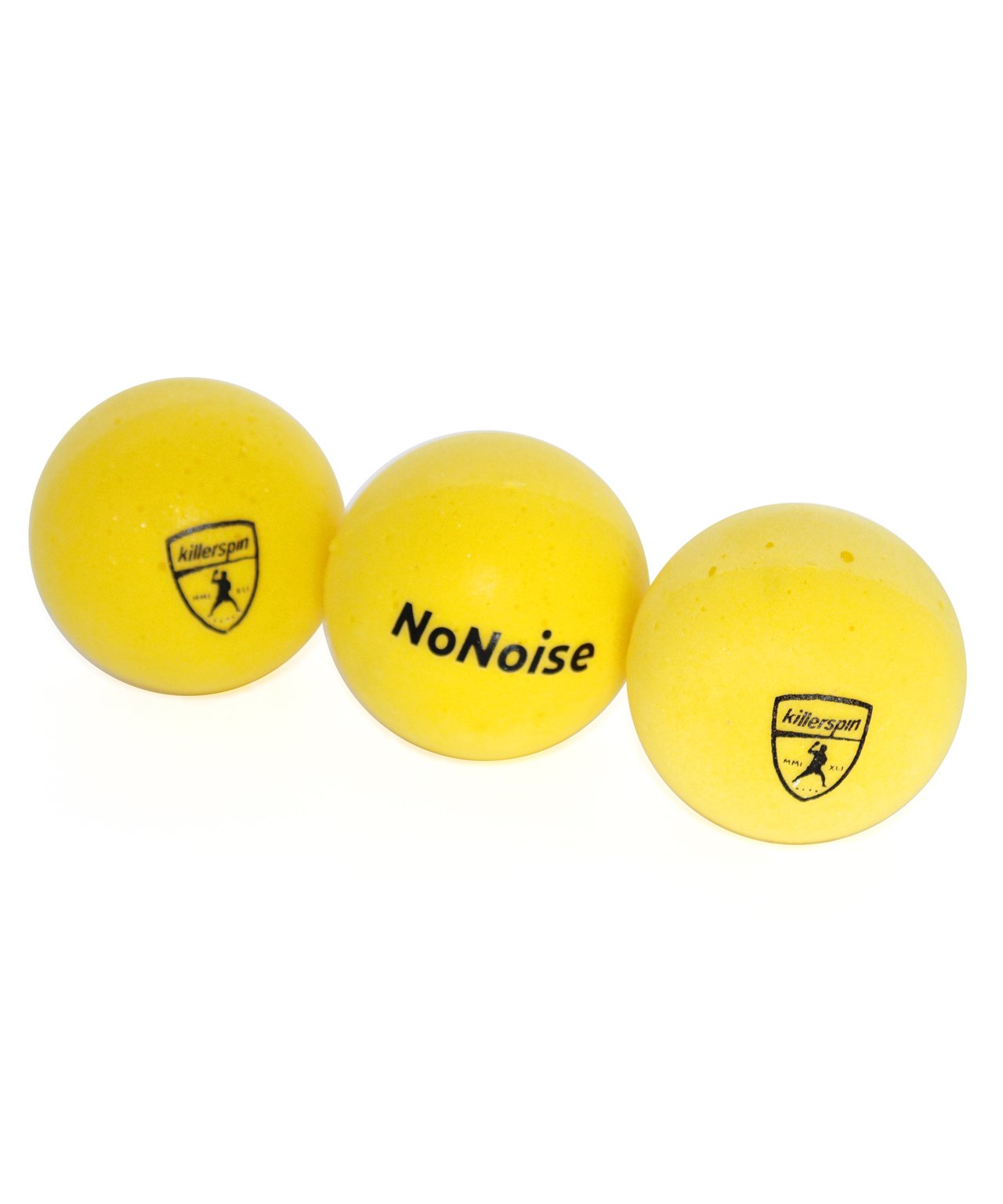 Killerspin Nonoise Ping Pong Balls Pack Of 3 Etabletennis