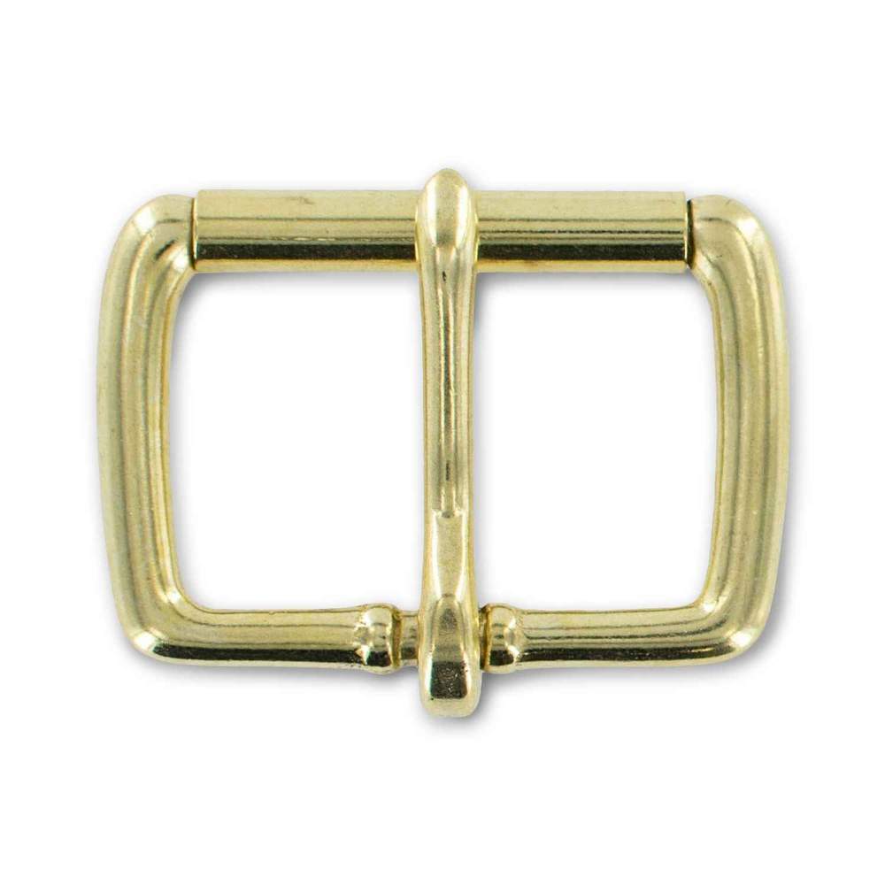 Solid Brass Roller Buckle 1.75" Hanks Belts