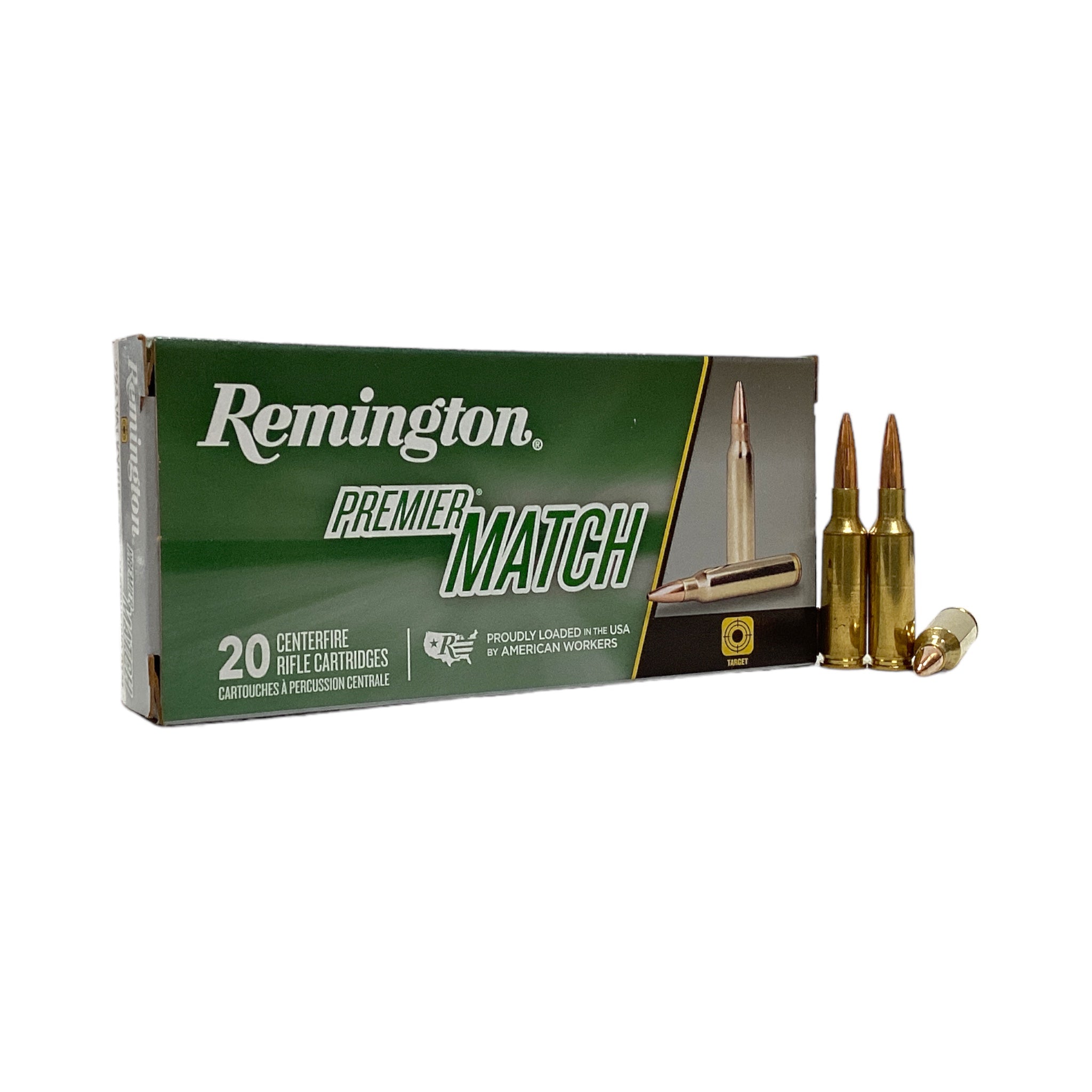 Remington Premier Match Ships Immediately HPBT Ammo