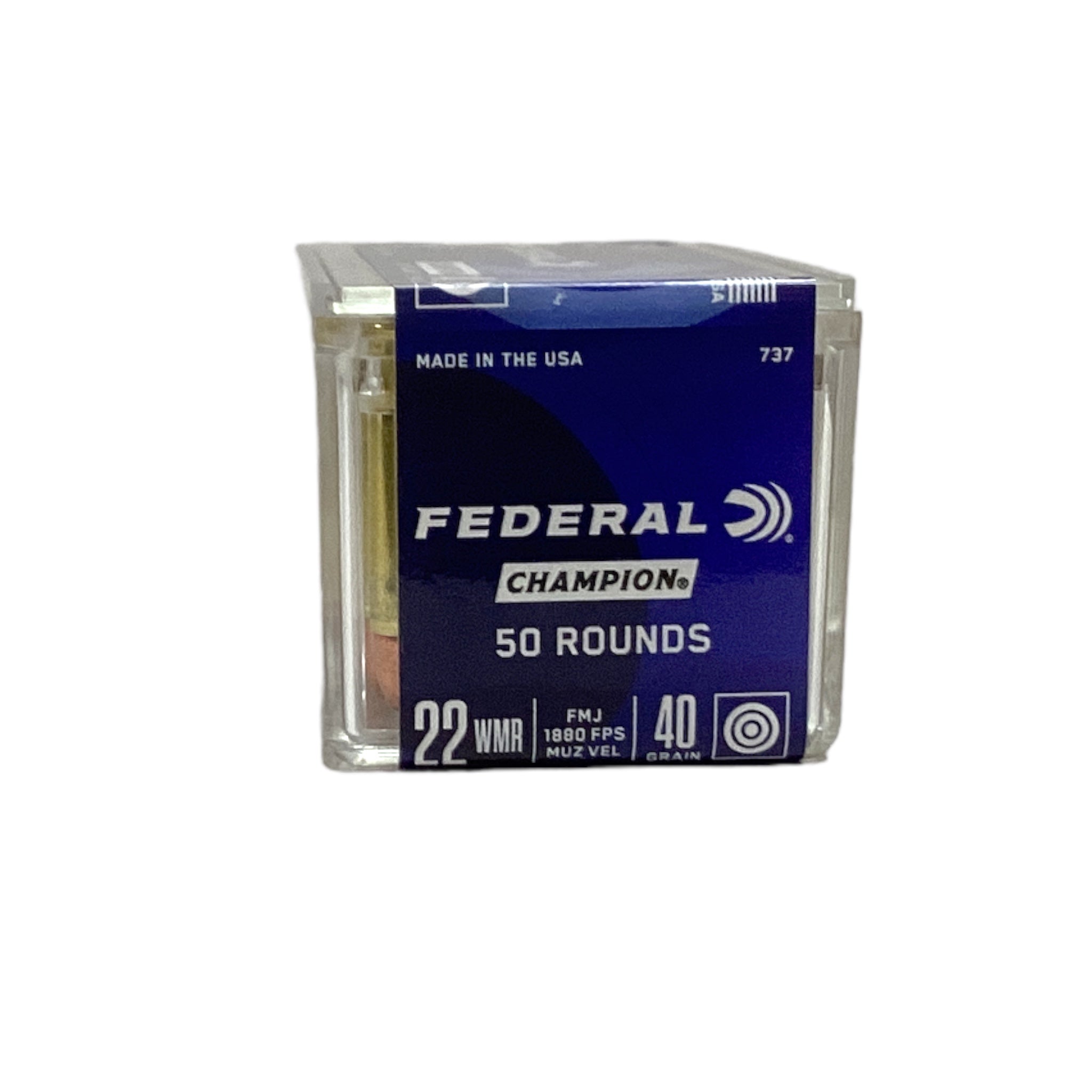 Federal Win Mag Champion Ships Immediately FMJ Ammo