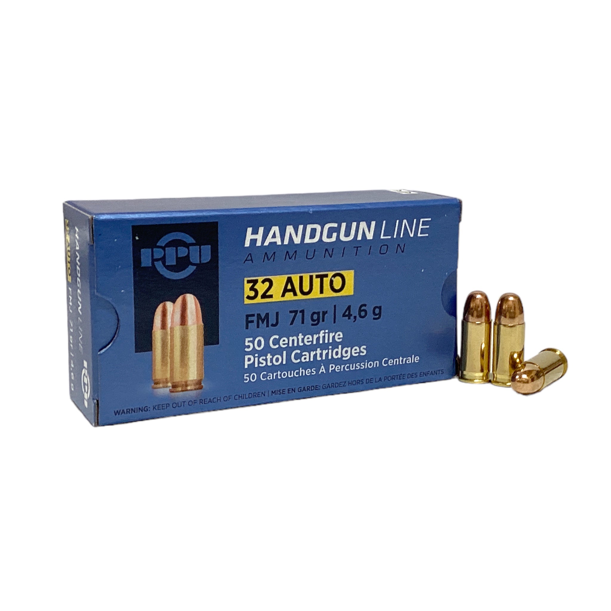 PPU Ships Immediately FMJ Ammo