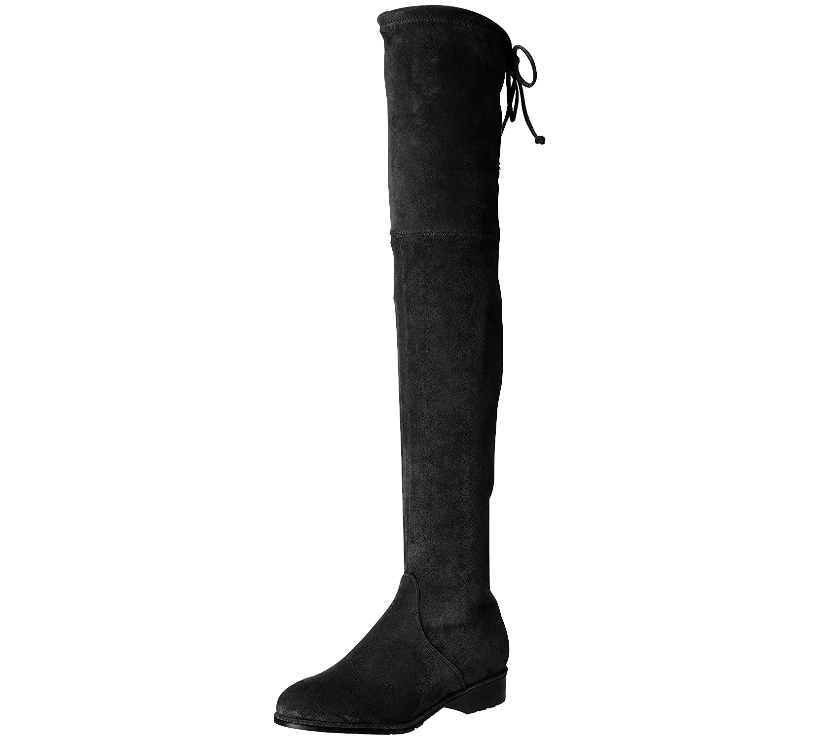 kaitlyn pan block heel microsuede slim fit over the knee boots
