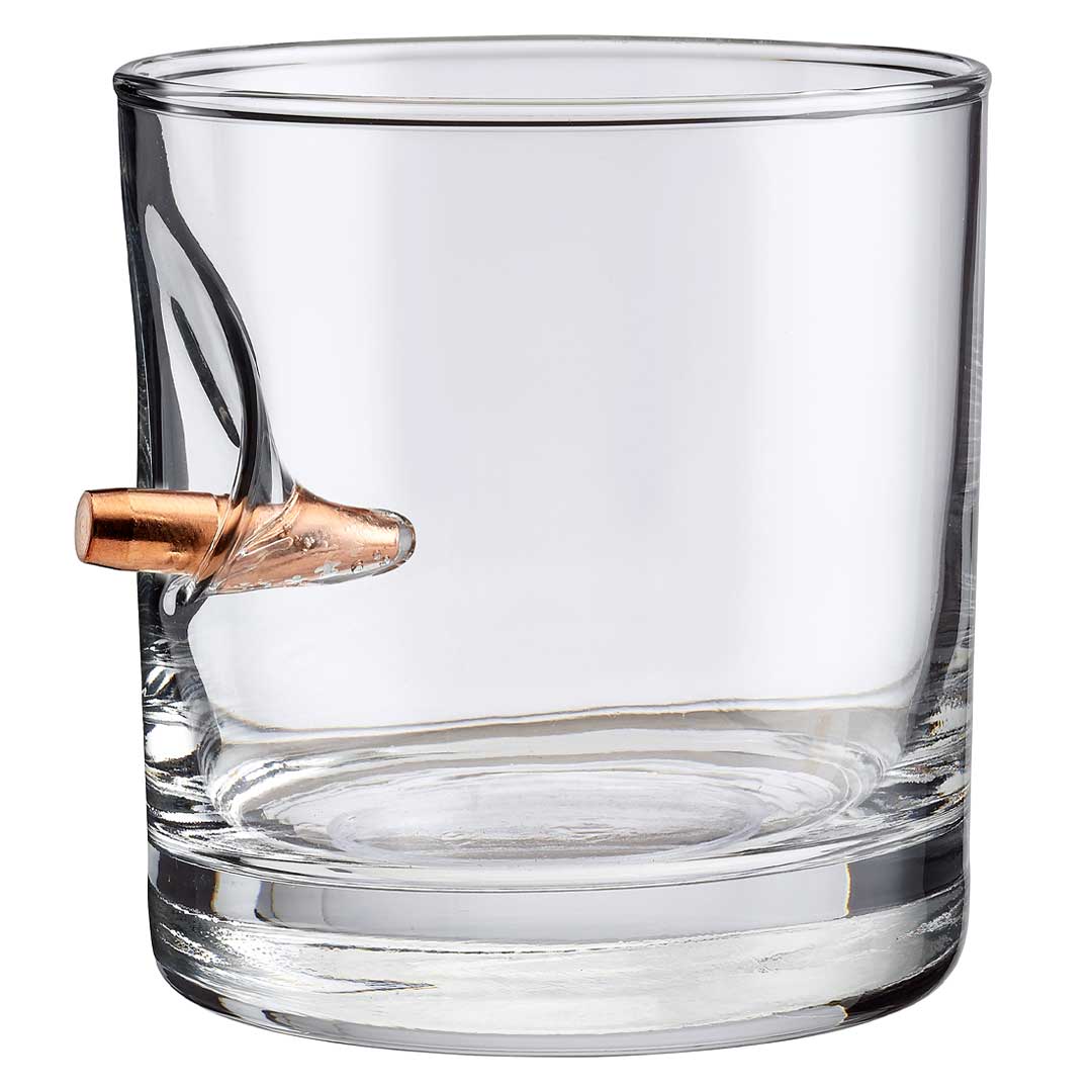 BenShot 16-oz. Pint Glass with .50 Cal. BMG Bullet