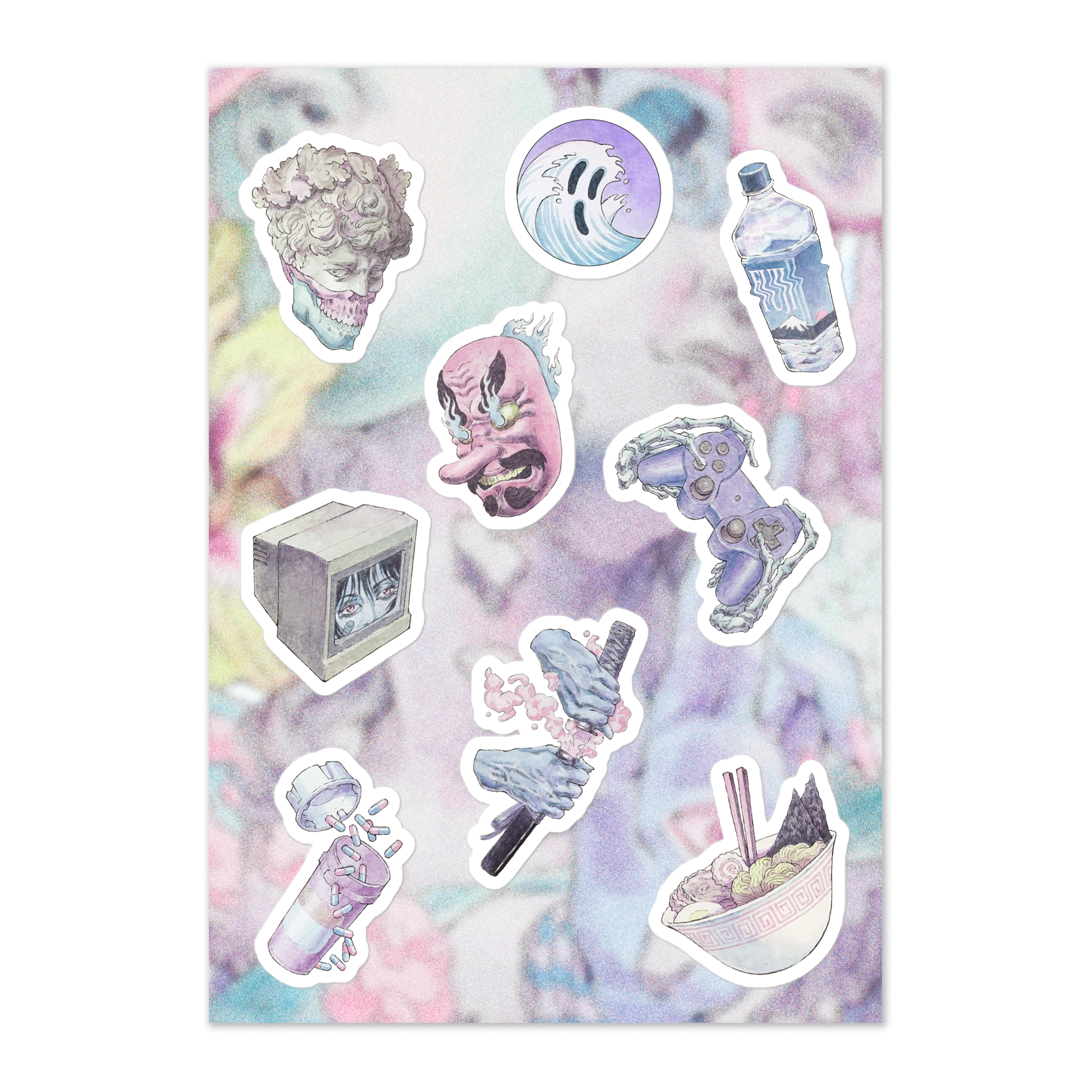 Heavy Aesthetic Sticker Sheet – Vapor95