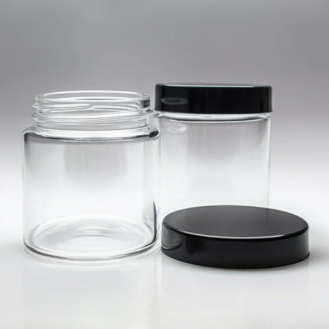 3oz glass jar for cannabis