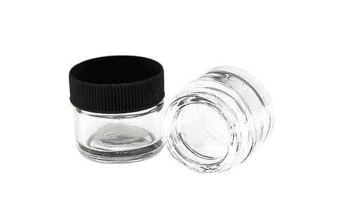 5ml glass jars from Oil Slick