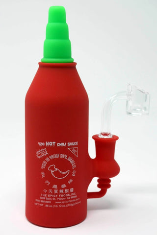 Sriracha Silicone Bubbler