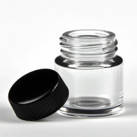 3oz Child Resistant Glass Jars With Black Caps - 5 Grams - 150 Count –  Green Tech Packaging, Inc.