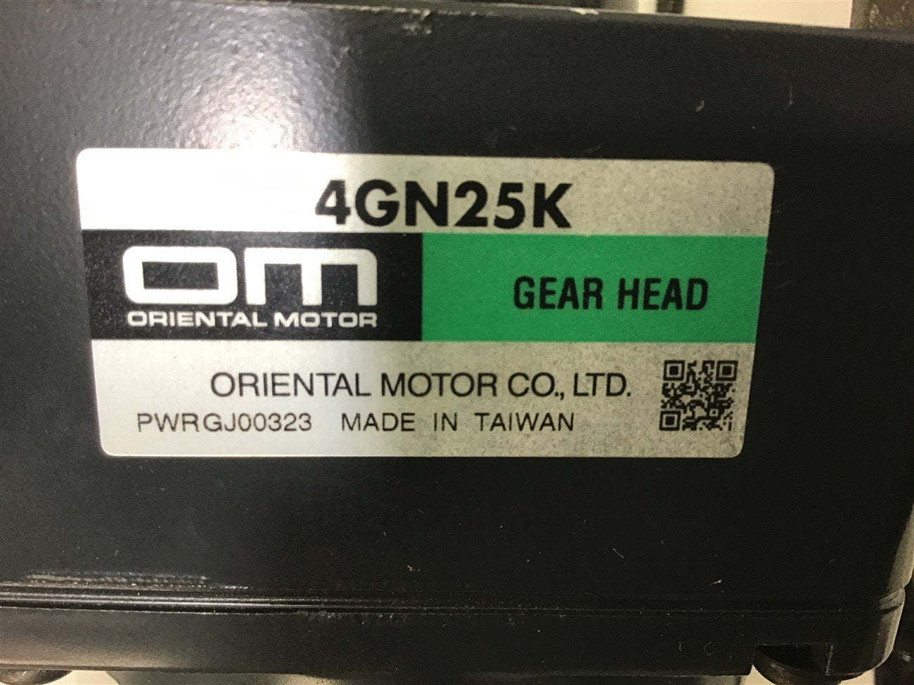 Oriental Motor 4RKGN CW Gear Motor W  Volt 0.A  Rpm
