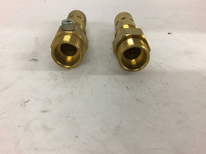 Brass Check Valve 3/4'' Ferrell X 3/4''Pipe Lot of 2 – BME