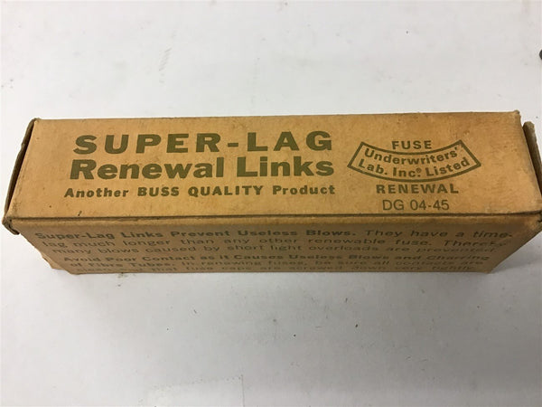 Buss LKN 40 Super Lag Renewal Links 40 amp 250 Volts Lot Of 20 – BME  Bearings and Surplus