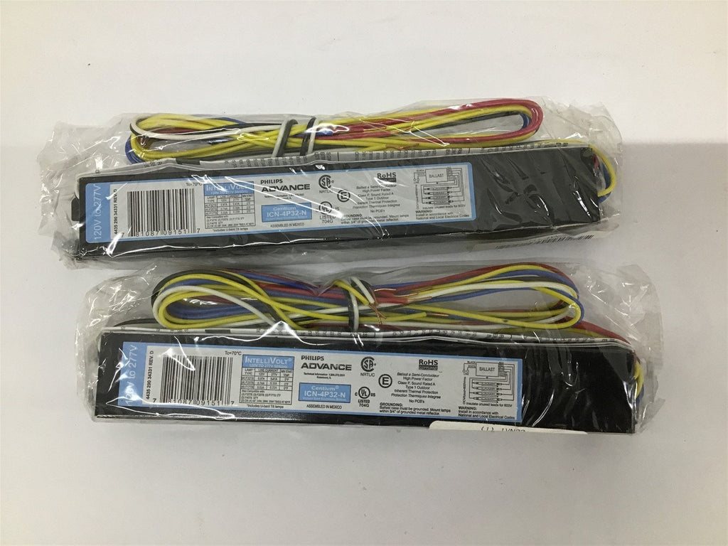 Philips Advance Centium ICN 4P32 N Electronic Ballast Lot Of 2 – BME