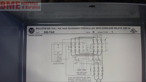 Allen Bradley 505-Tod Reversing Motor Starter Wiring Diagram from cdn.shopify.com