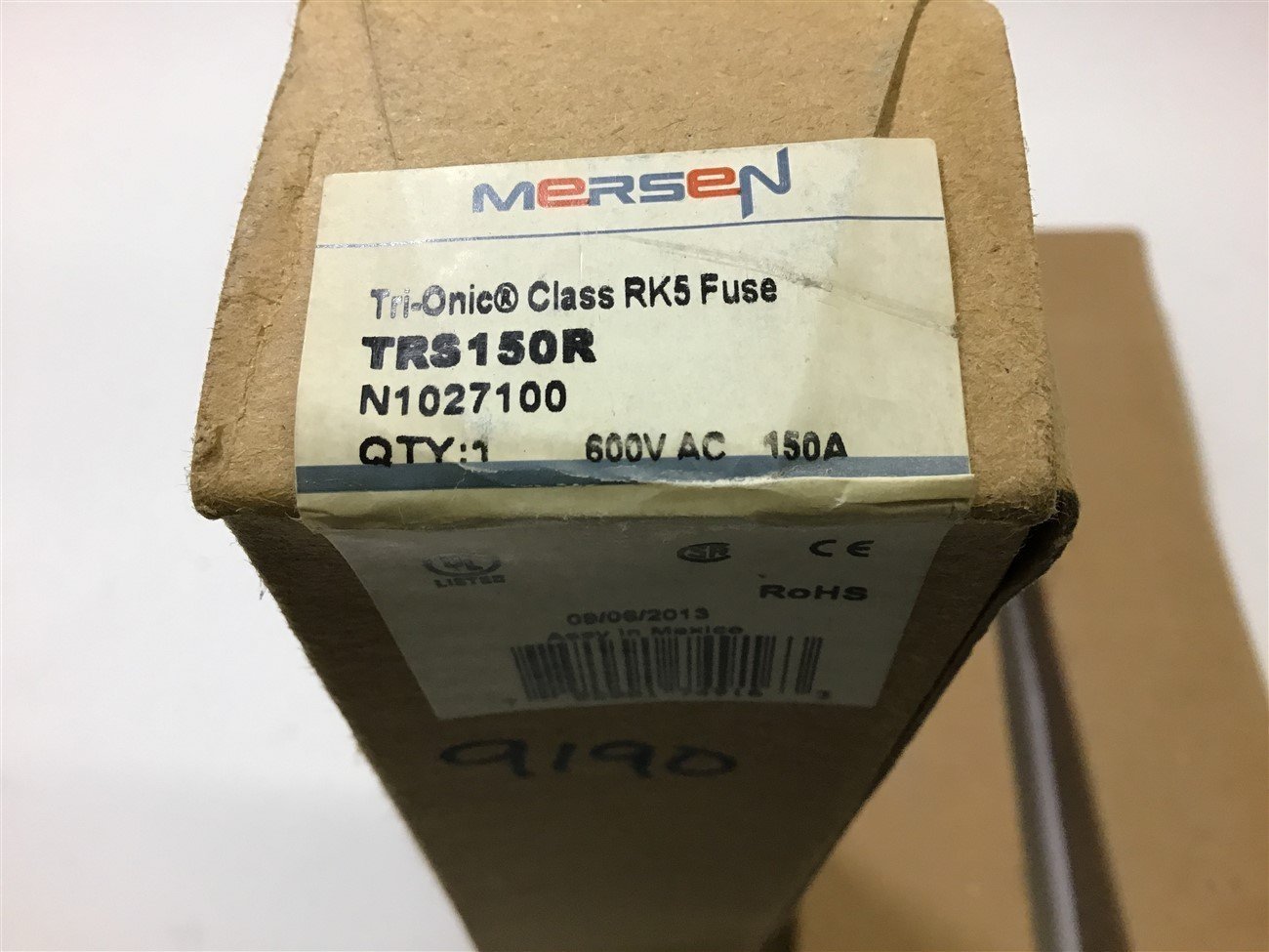 MERSEN TRS150R TRI-ONIC FUSE 600 VAC 150 AMP LOT OF – BME Bearings and  Surplus