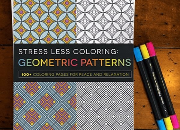 geometric design coloring pages