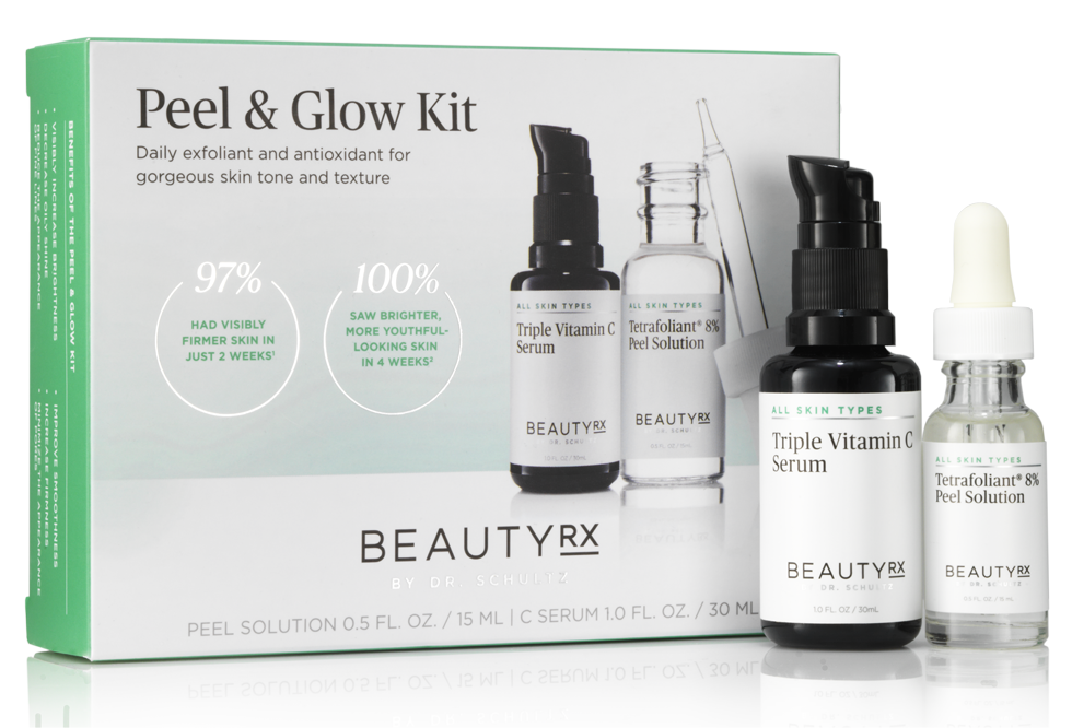 inleveren kapperszaak breed Peel & Glow Kit | BeautyRx by Dr. Schultz