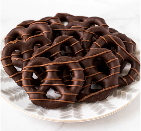 Chocolate covered pretzels