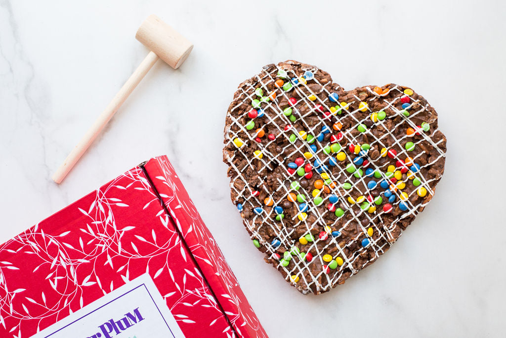 Chocolate Heart Pizza - Sugar Plum Chocolates