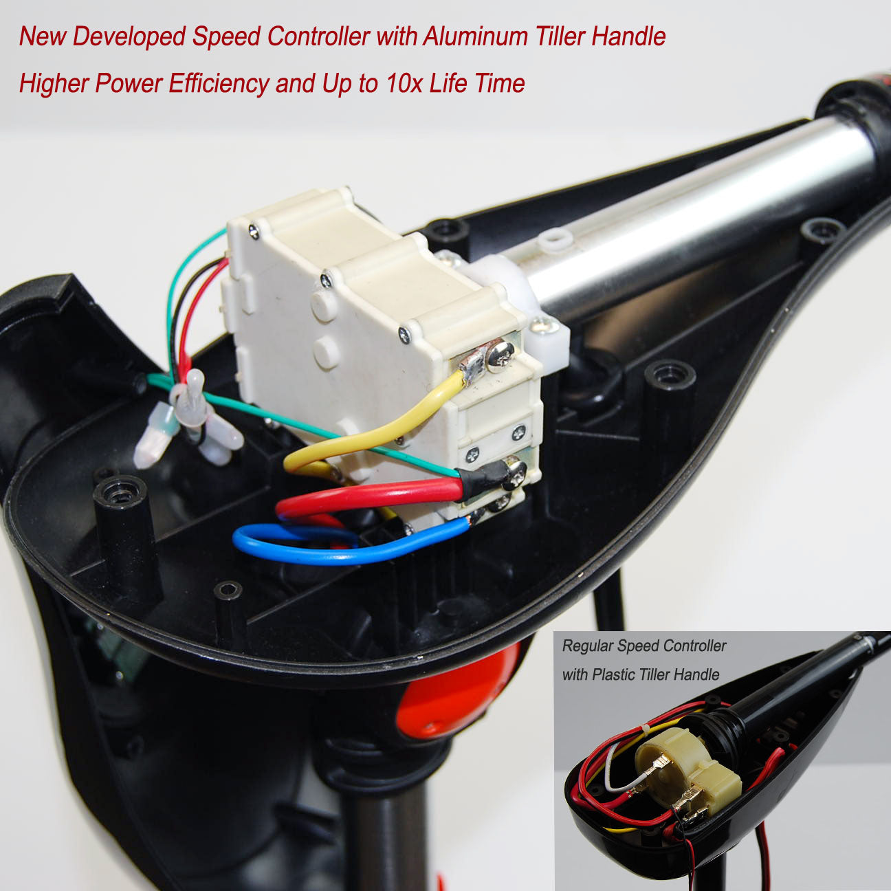 Seamax 12v Electric Trolling Motor Tiller Handle Seamax Marine