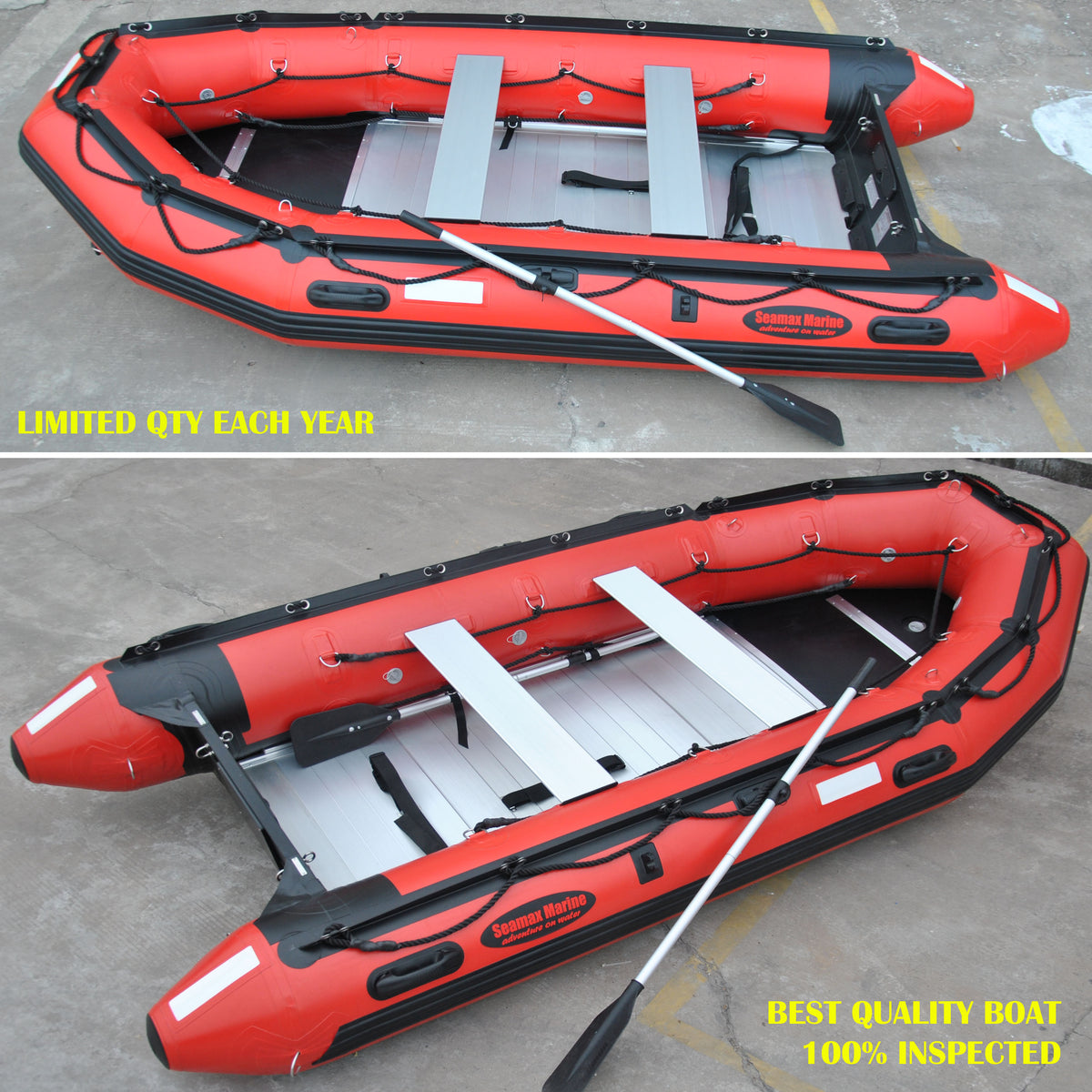 Seamax Ocean430T 14 Feet Commercial Grade Inflatable Boat - Seamax Marine