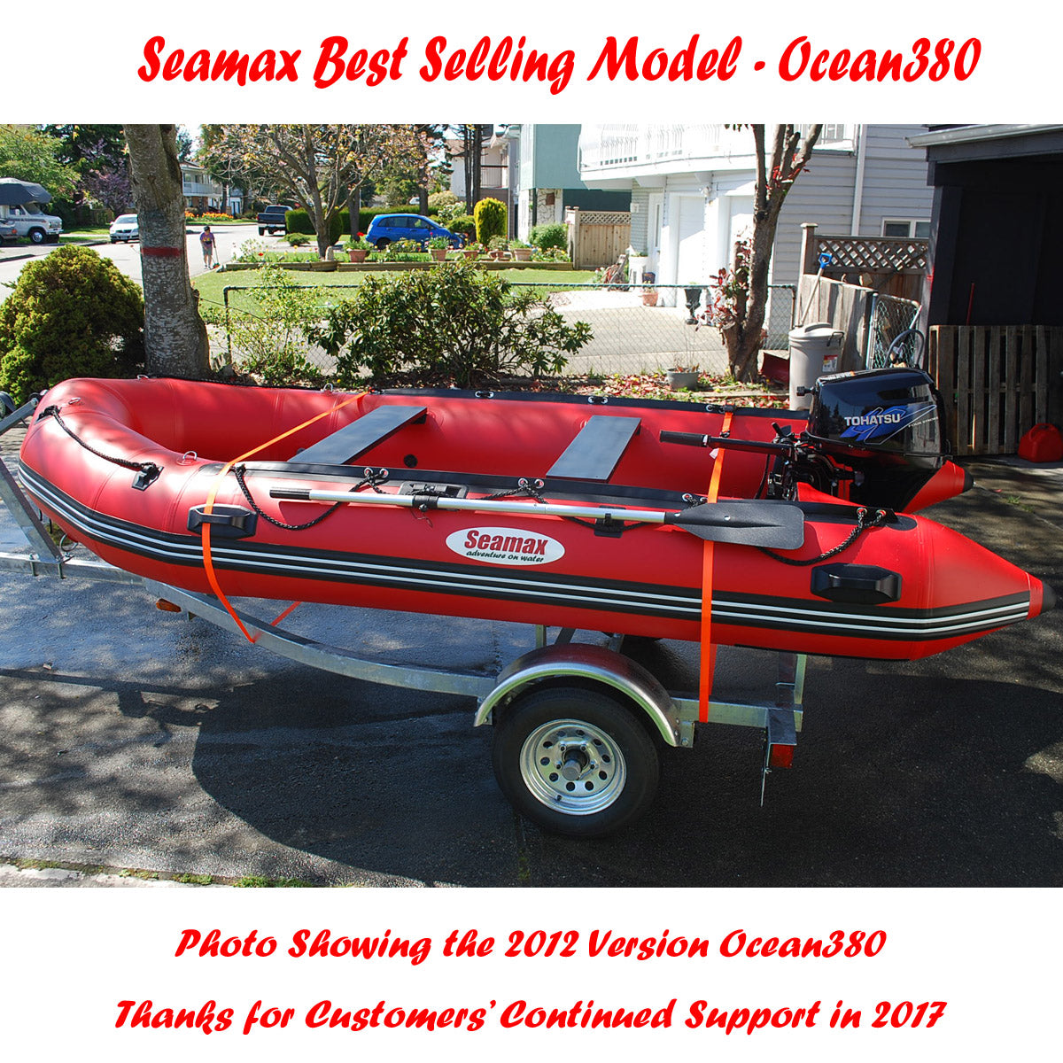 Seamax Ocean320 10.5 feet Heavy Duty Inflatable Boat - Seamax Marine